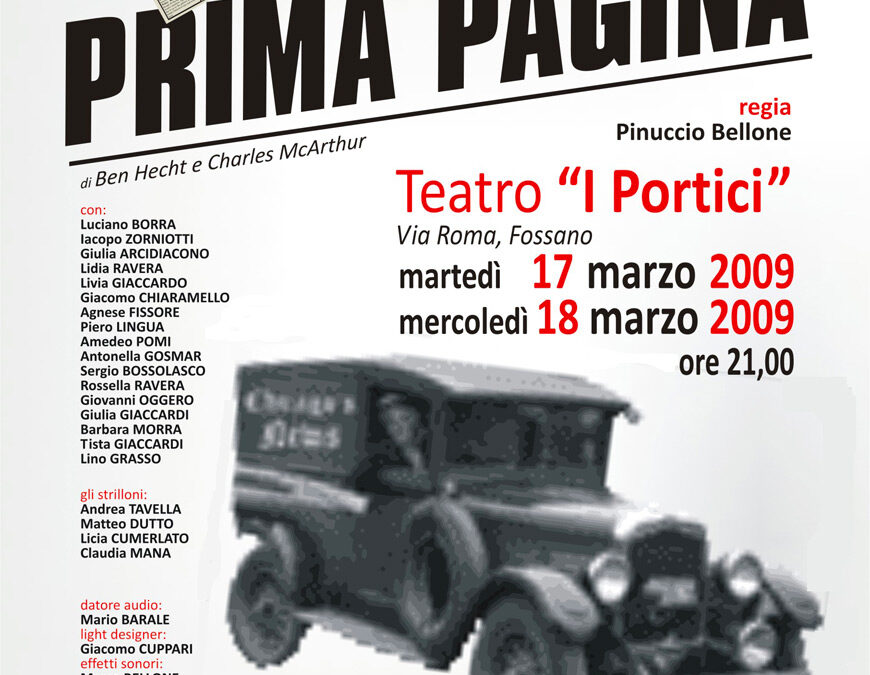 PRIMA PAGINA